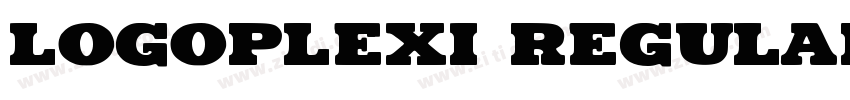 Logoplexi Regular字体转换